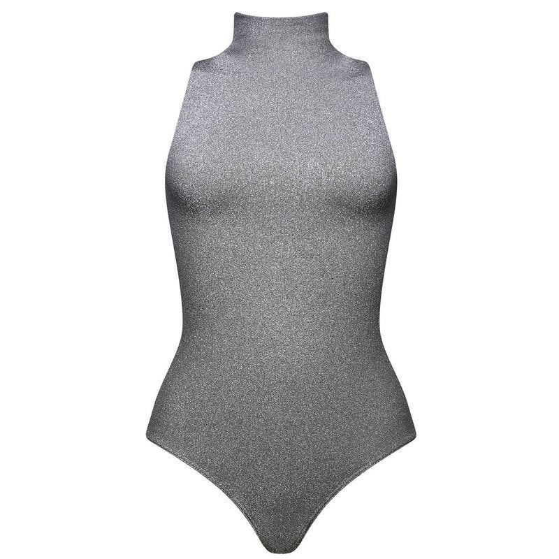 Body Brilho Desbotado Brilho Titânio