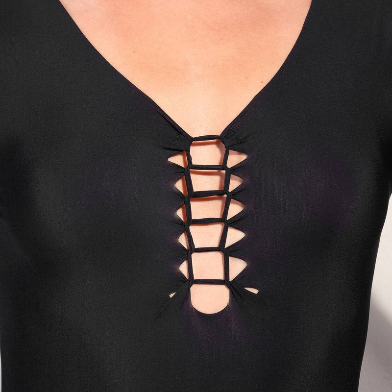 Body manga comprida Belen Tailoring