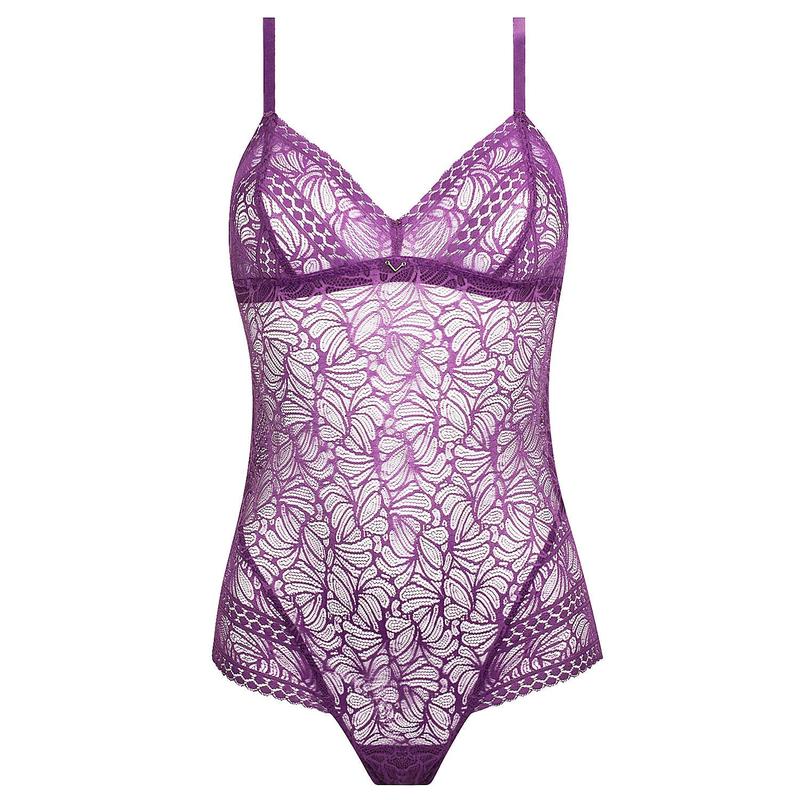 Body de Renda Atelier Séduction Prune Magic