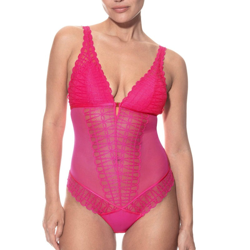Body de Renda cativante exótico