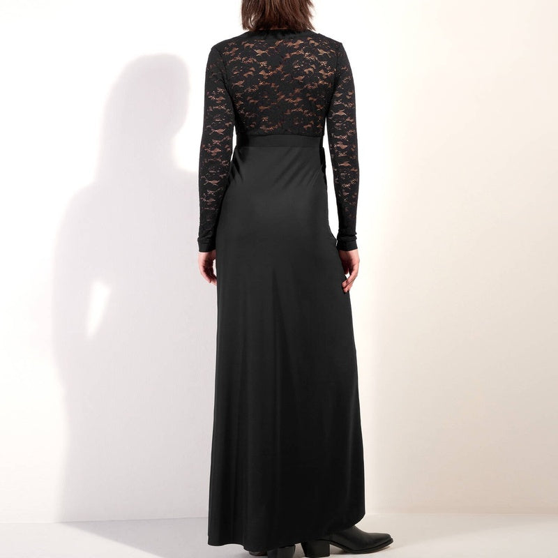 Lingerie Noturna Vestido de manga comprida Rokyia Dentelle