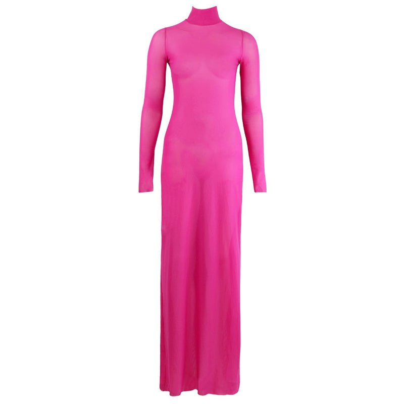 Lingerie Noturna Vestido Longo Petite Fleur Laranja Quente