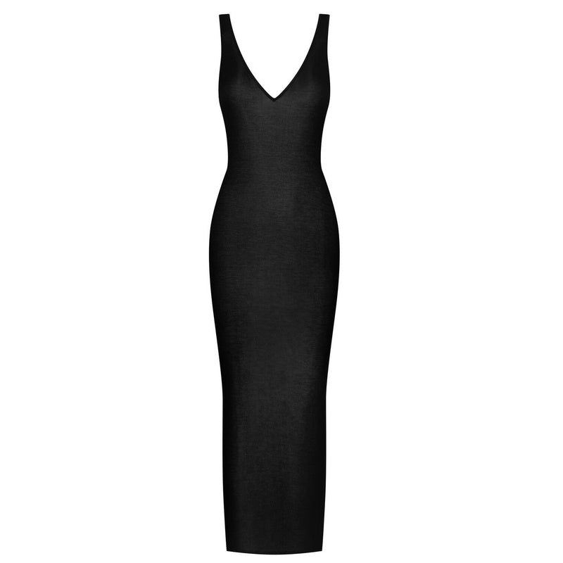 Lingerie Noturna Vestido longo com costas abertas La Femme Amazone