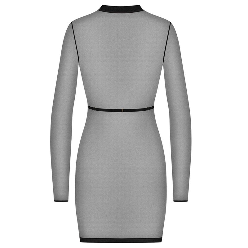 Lingerie Noturna Vestido com arnês removível Corps à Corps Noir Doré