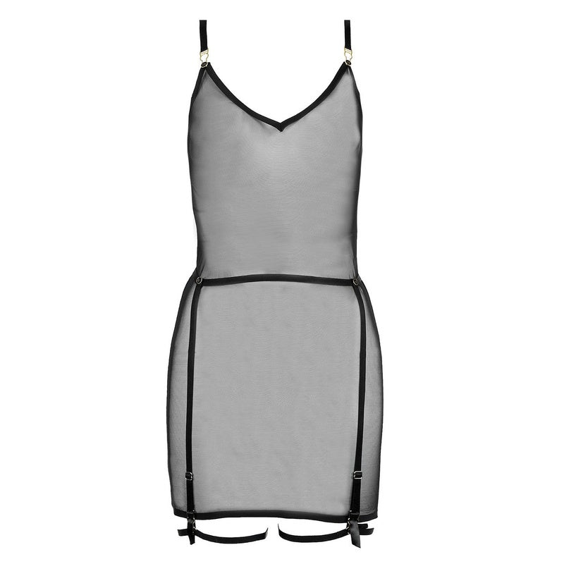Lingerie Noturna Vestido com Cinta-Liga Insoutenable Légèreté