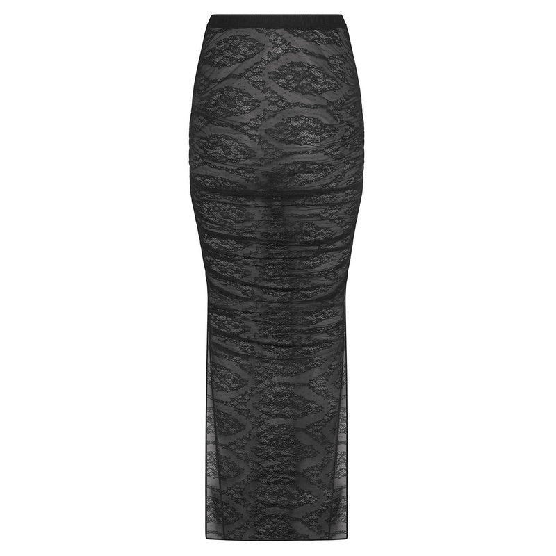 Lingerie Noturna Saia franzida em Renda Giovanna