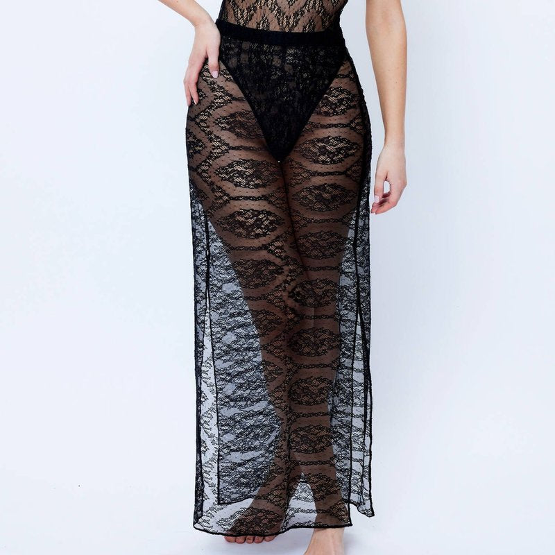 Lingerie Noturna Saia longa de Renda Giovanna