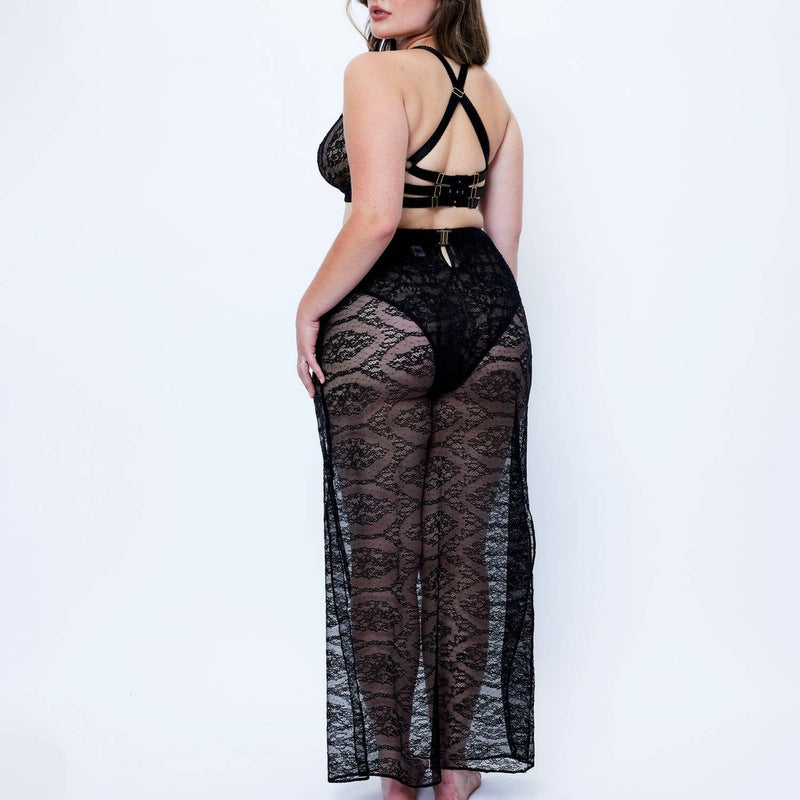 Lingerie Noturna Saia longa de Renda Giovanna