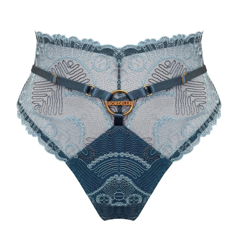 Calcinha Fio Dental cintura alta Tierra Denim