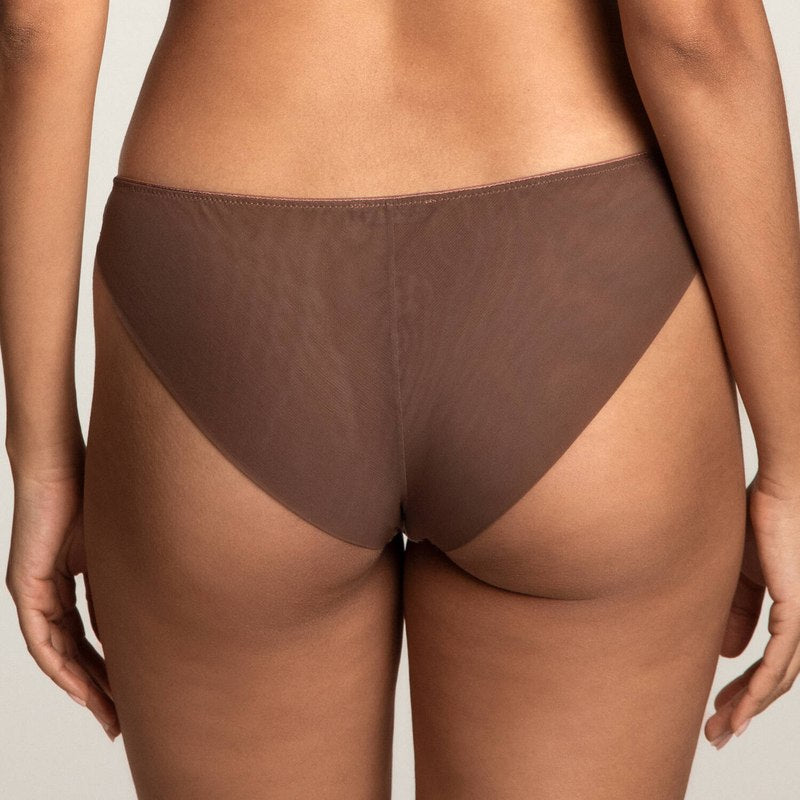 Calcinha Breve Meninas Amam Diamantes Chocolate