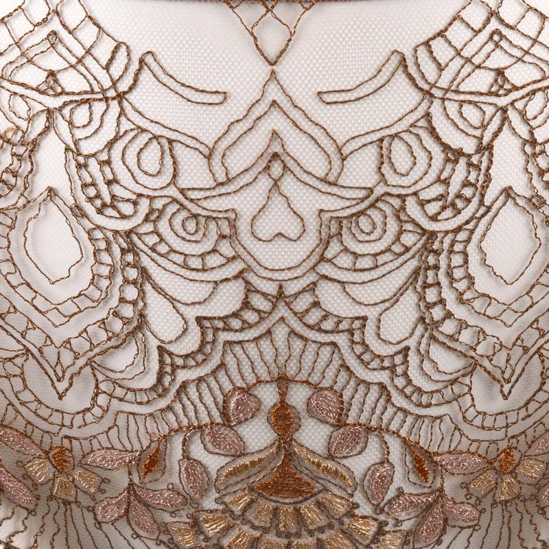 Calcinha cintura alta Venetian Glass Mocha Mousse