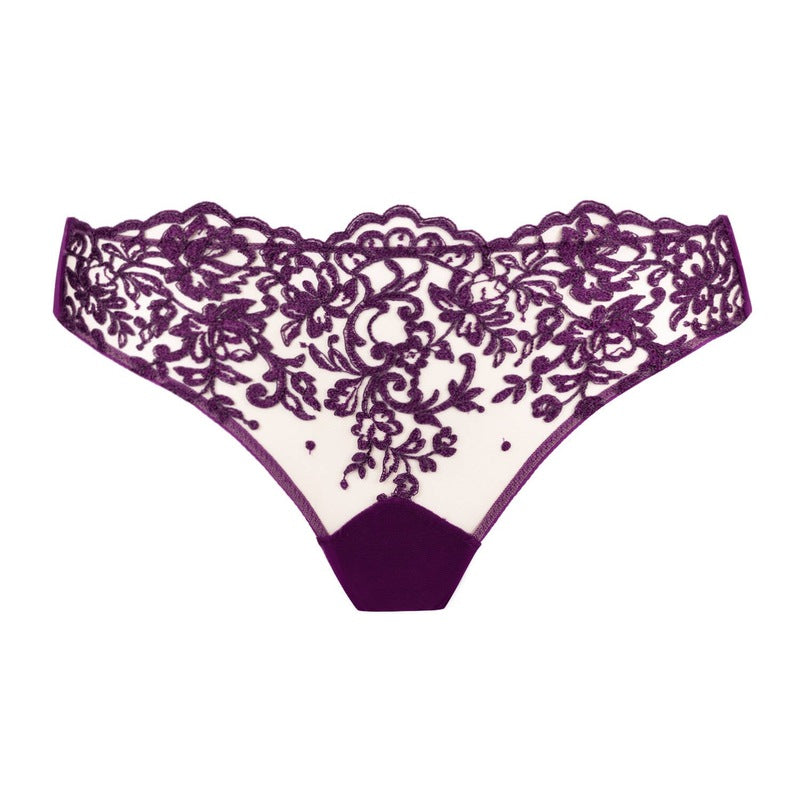 Calcinha Cueca Brasileira Royal Jewel Dark Violet
