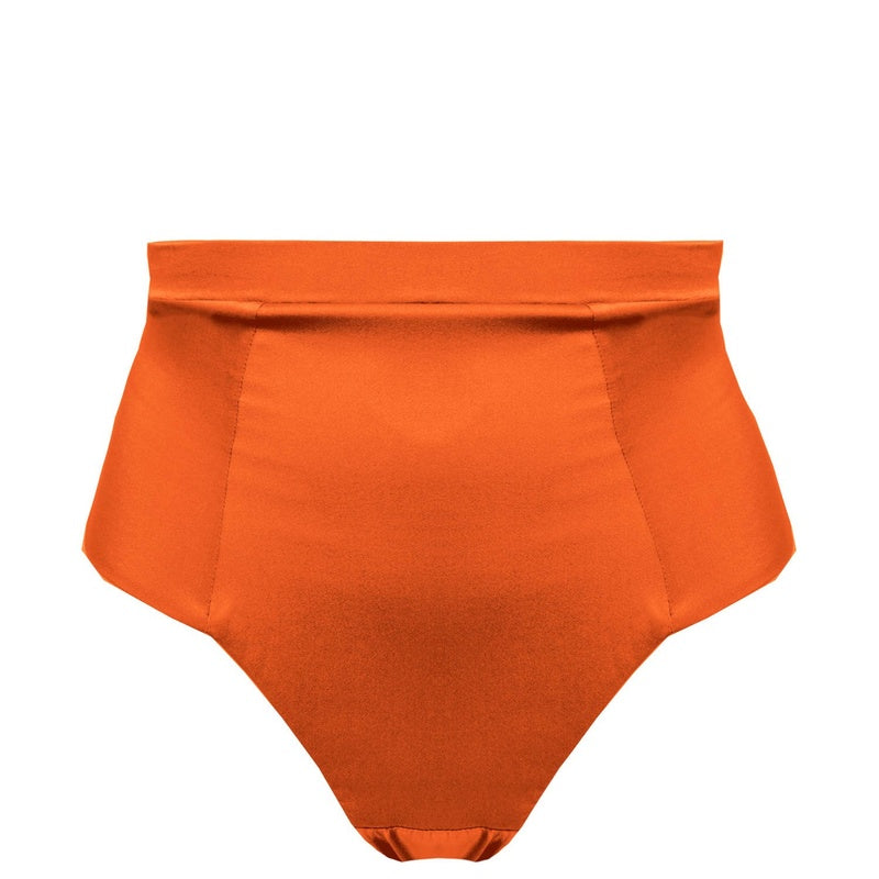 Calcinha de Seda cintura alta Petra Amber