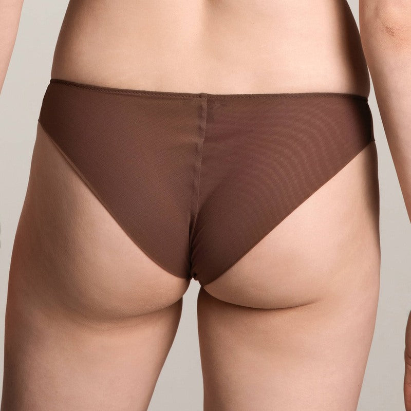 Calcinha Breve Mousse de Mocha em Vidro Veneziano
