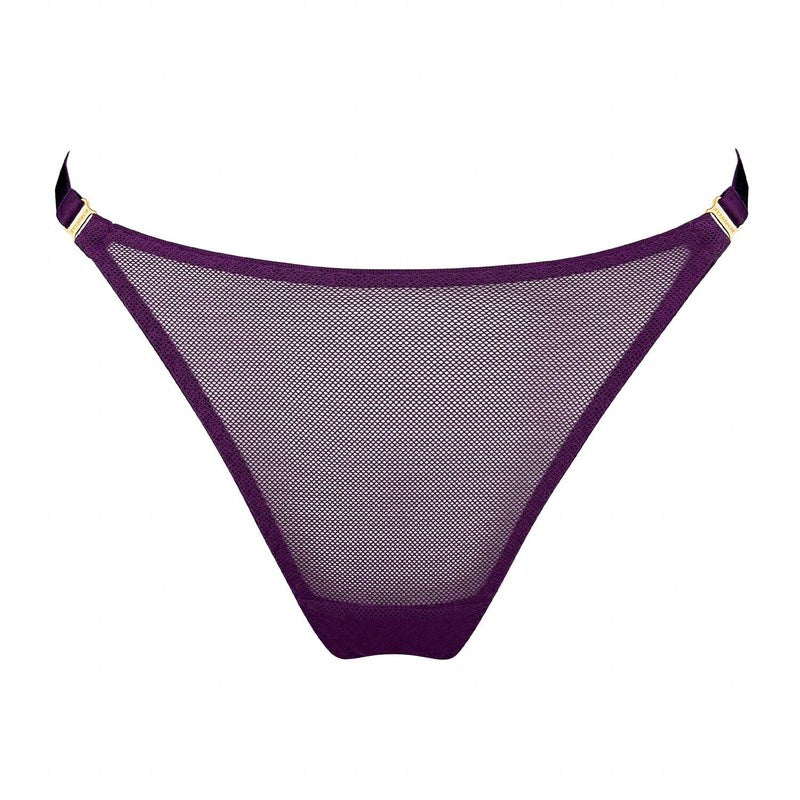 Calcinha Fio Dental aberta Nara Deep Purple