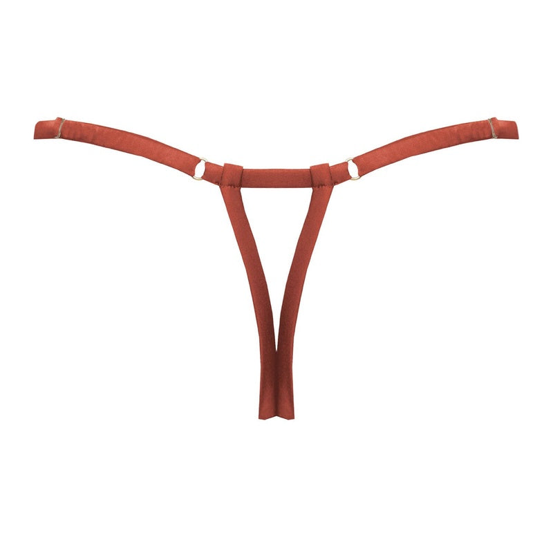 Calcinha Fio Dental Petra Garnet