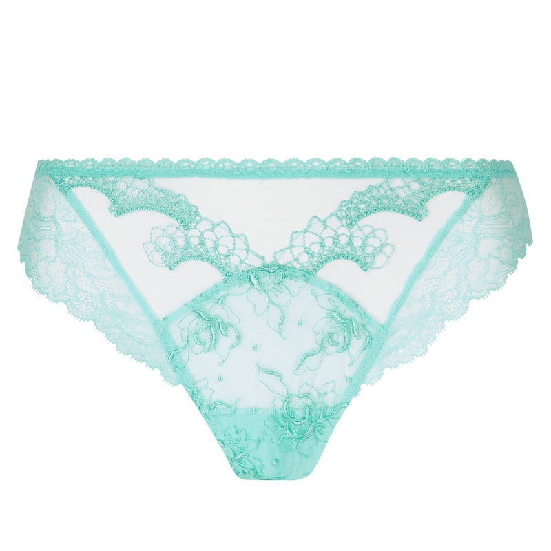 Calcinha Cueca Seduction em Renda Princesse Iris Princesse Aqua