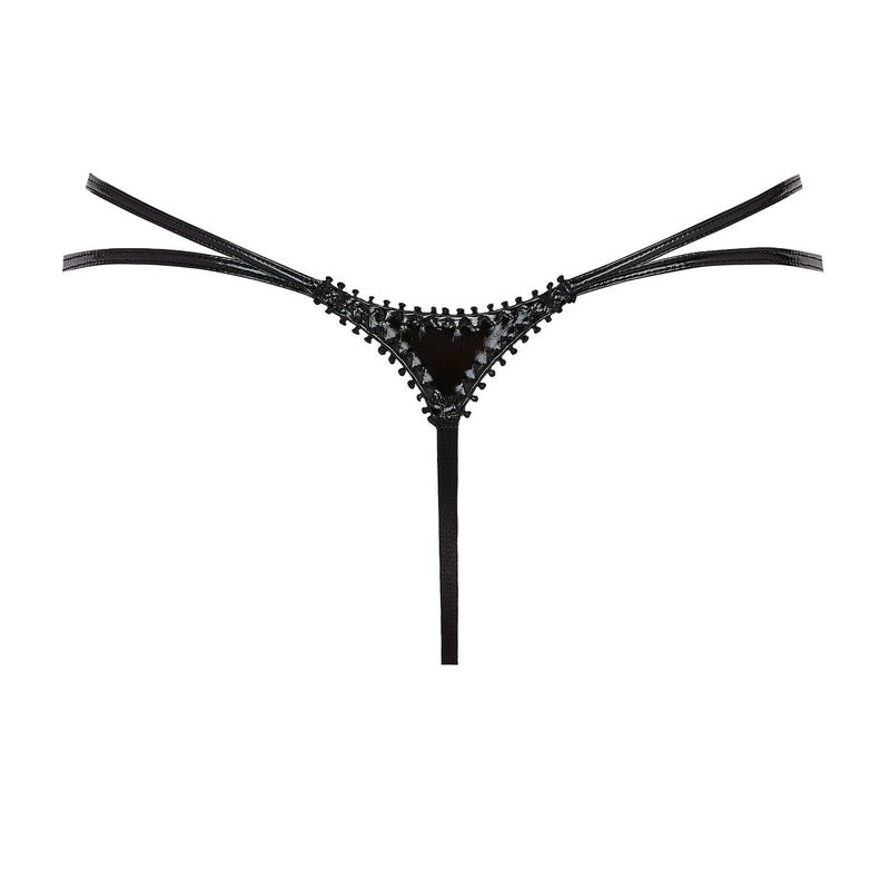Calcinha Fio Dental de Renda Foxie