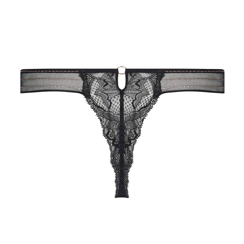 Calcinha Fio Dental Charme Secret Charme Noir
