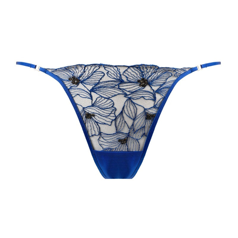 Calcinha Brasileira Honey Blue Royal