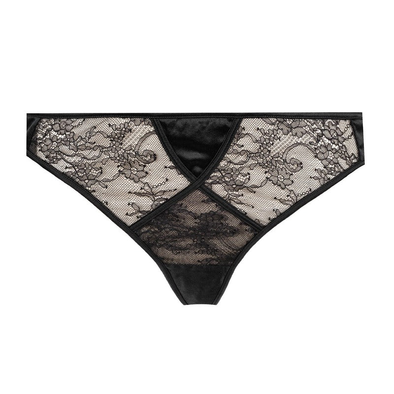 Calcinha Fio Dental de Renda Crosby