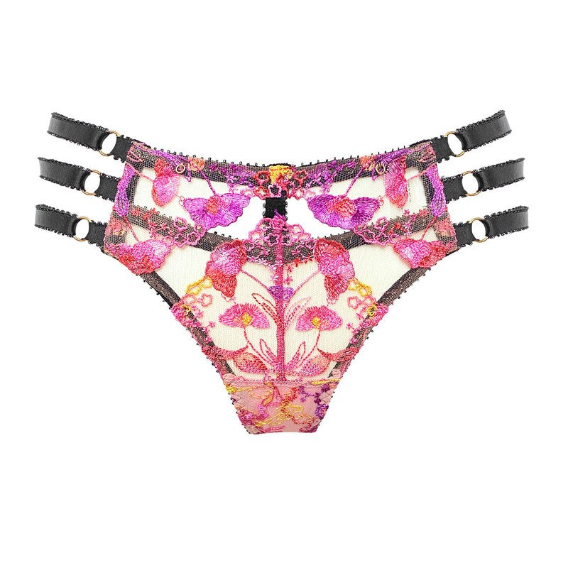 Calcinha Breve Josephine Flores tropicais