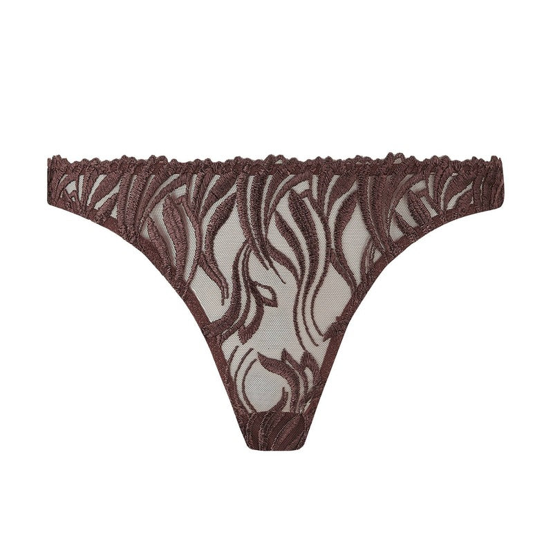 Calcinha Fio Dental Tamia Mocha
