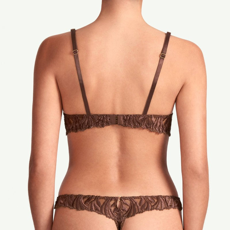 Calcinha Fio Dental Tamia Mocha