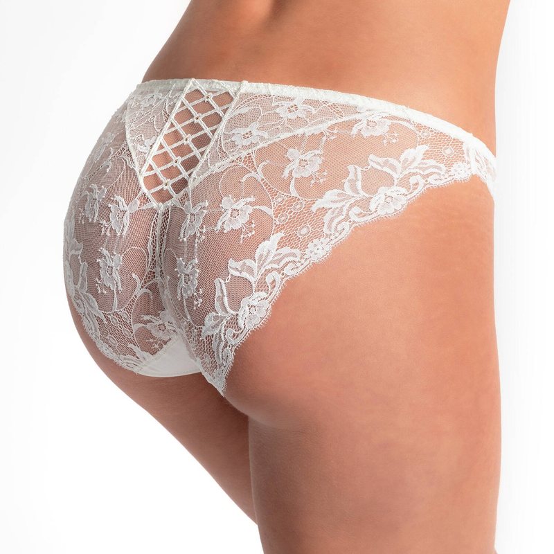 Calcinha de Renda italiana Kiss Of Love Opale