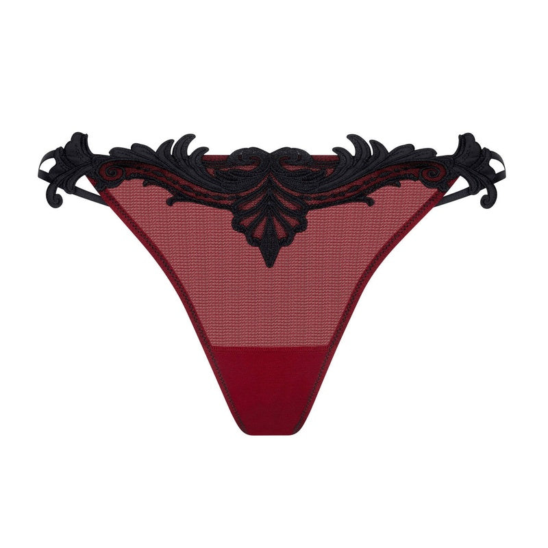 Calcinha Breve sedução Bellissime Inconnue Ombre Rouge