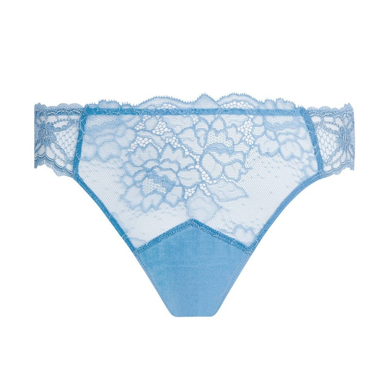 Calcinha Renda Breve sedução Sublime en Dentelle Azur Sublime