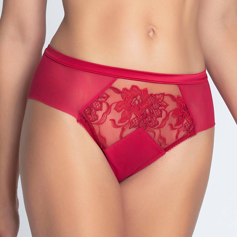 Calcinha Hipster Adorável em Sexy Rouge Efusão