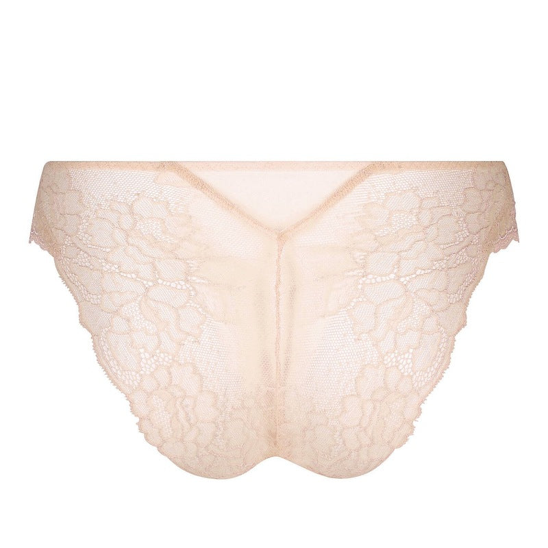 Calcinha Renda Breve sedução Sublime en Dentelle Nude Sublime