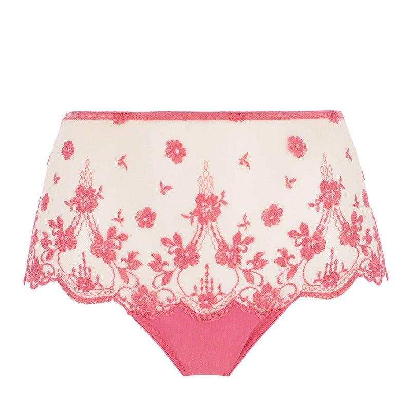Calcinha cintura alta Loulou Pink