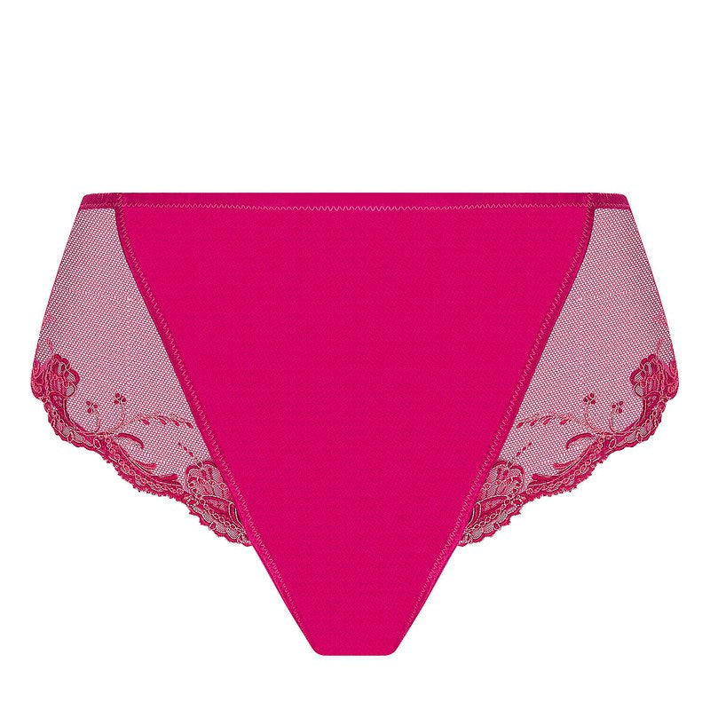 Calcinha de Seda cintura alta Splendeur Soie Splendeur Carmin