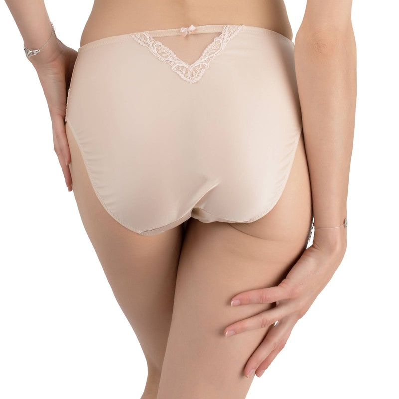 Calcinha de Seda cintura alta Splendeur Soie Splendeur Aurore