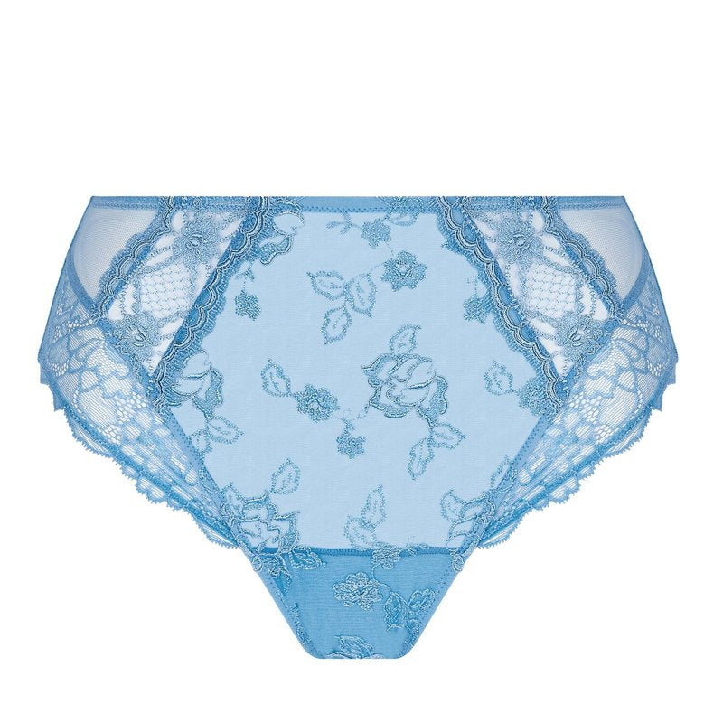 Calcinha cintura alta Sublime en Dentelle Azur Sublime