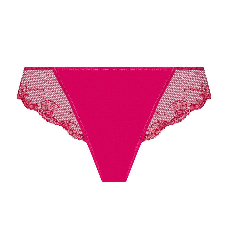 Calcinha Cueca Fancy de Seda Splendeur Soie Splendeur Carmin