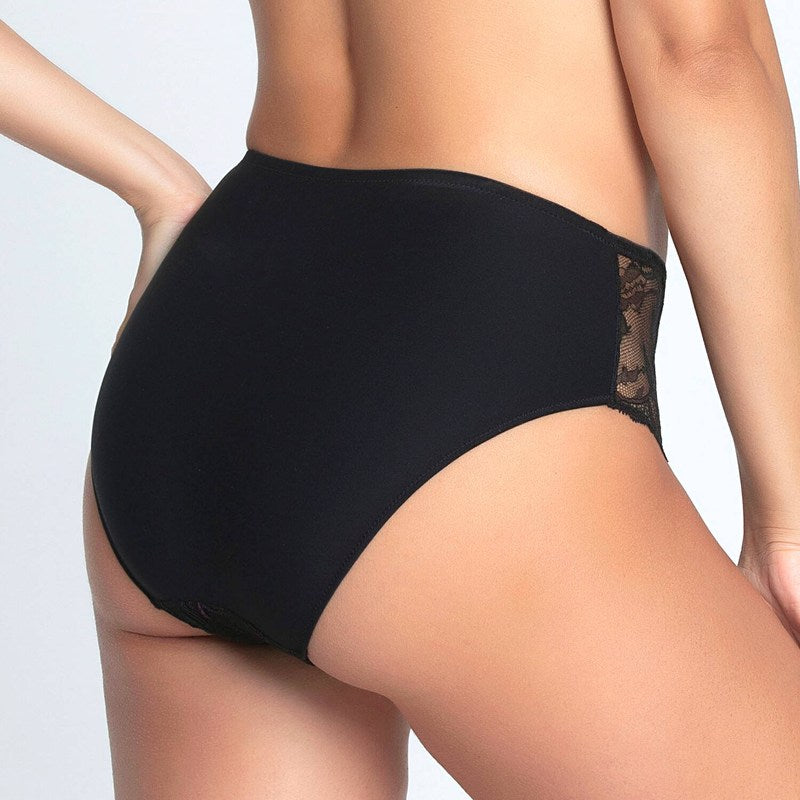 Calcinha cintura alta Charme Secret Charme Noir