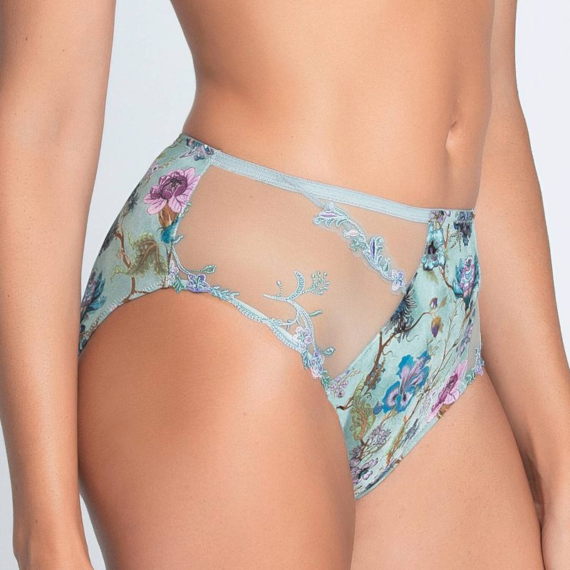 Calcinha cintura alta Rêve En Fleurs Rêve Opale