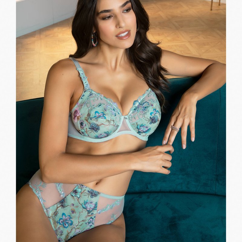 Calcinha cintura alta Rêve En Fleurs Rêve Opale