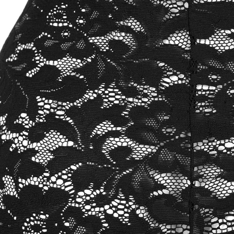 Calcinha modeladora de cintura alta com Renda Nel Dentelle