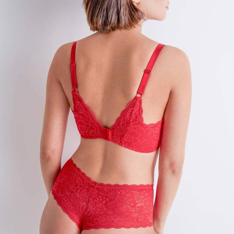 Calcinha Gala de cuidados com Rosessence Lace Hipster