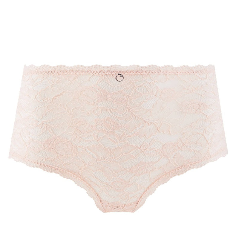 Calcinha de Renda cintura alta Rosessence Care Nude dEté