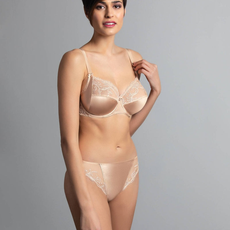 Calcinha Cueca Fancy de Seda Splendeur Soie Splendeur Aurore