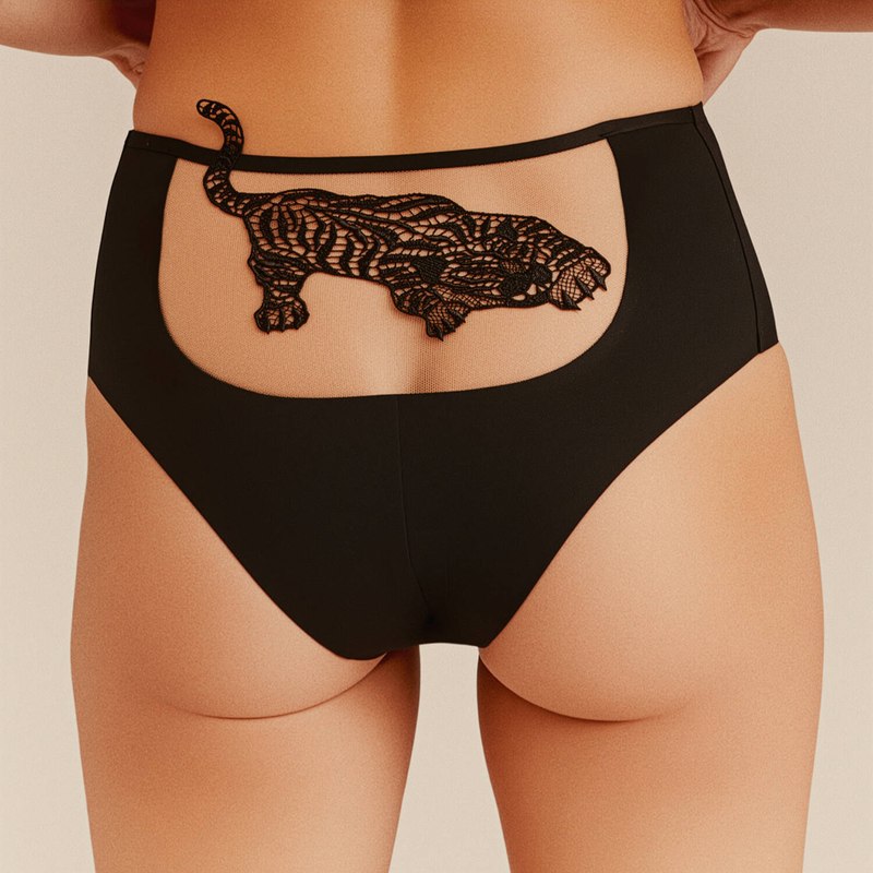 Calcinha de cintura alta Bengal