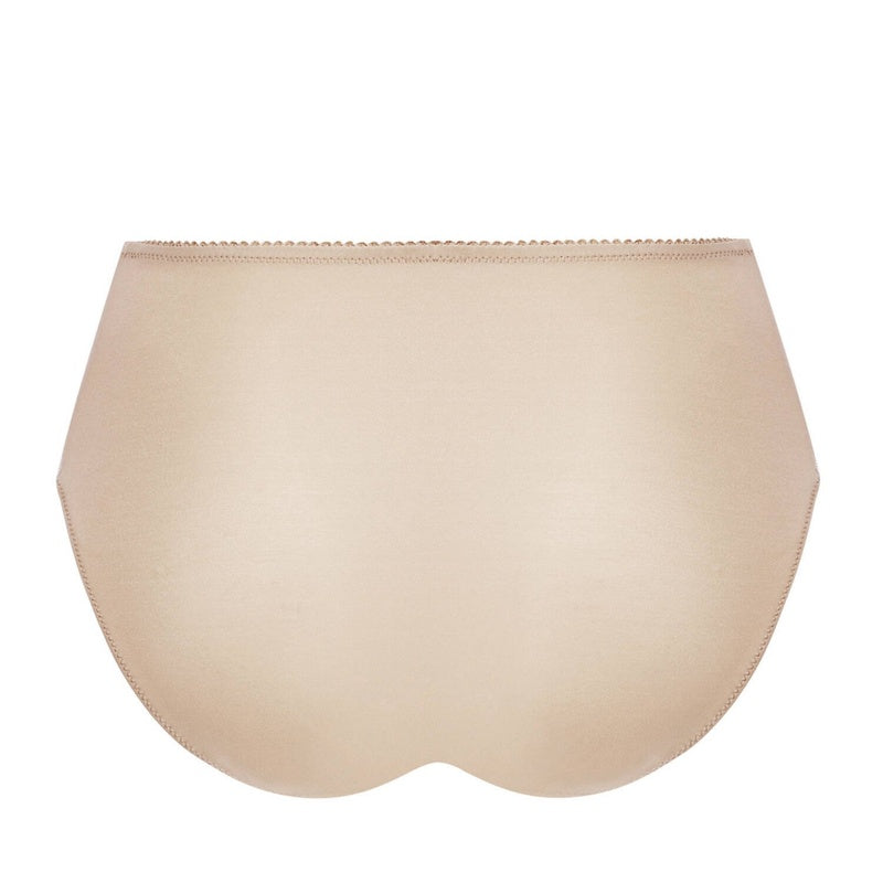 Calcinha cintura alta Dressing Floral Ambre Nacre