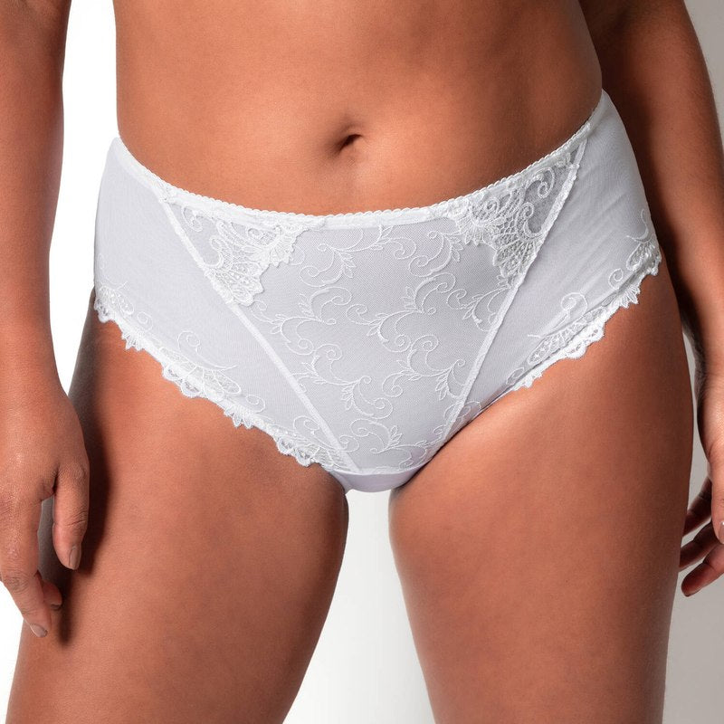 Calcinha cintura alta Dressing Floral