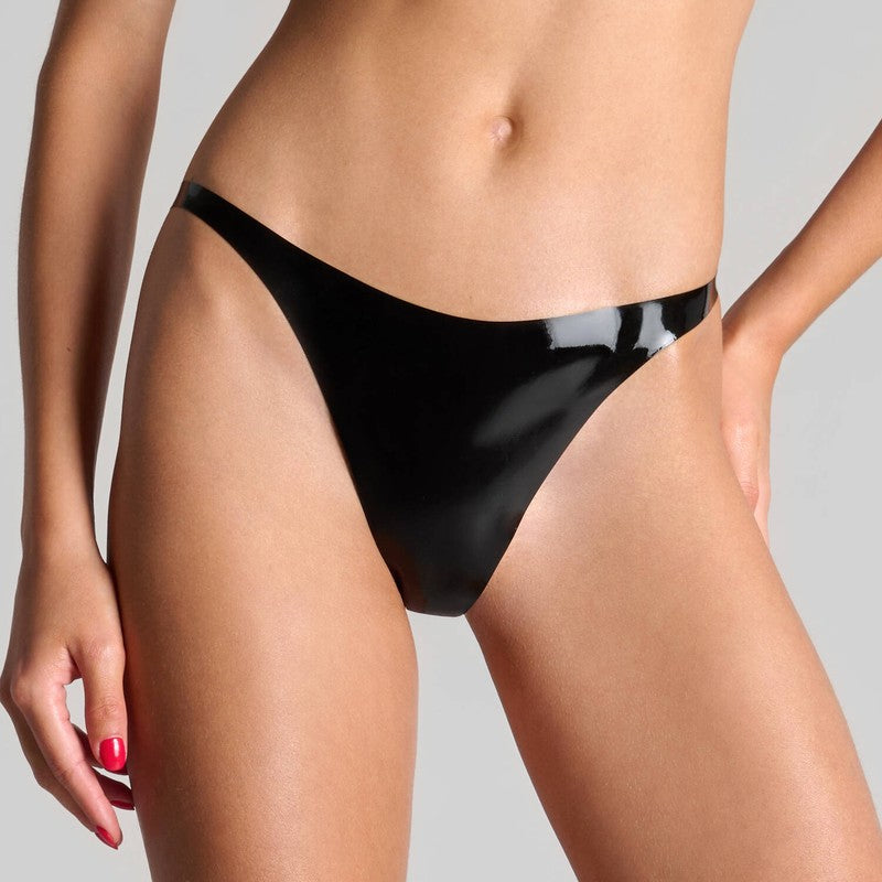 Calcinha Fio Dental de látex Les Fétiches