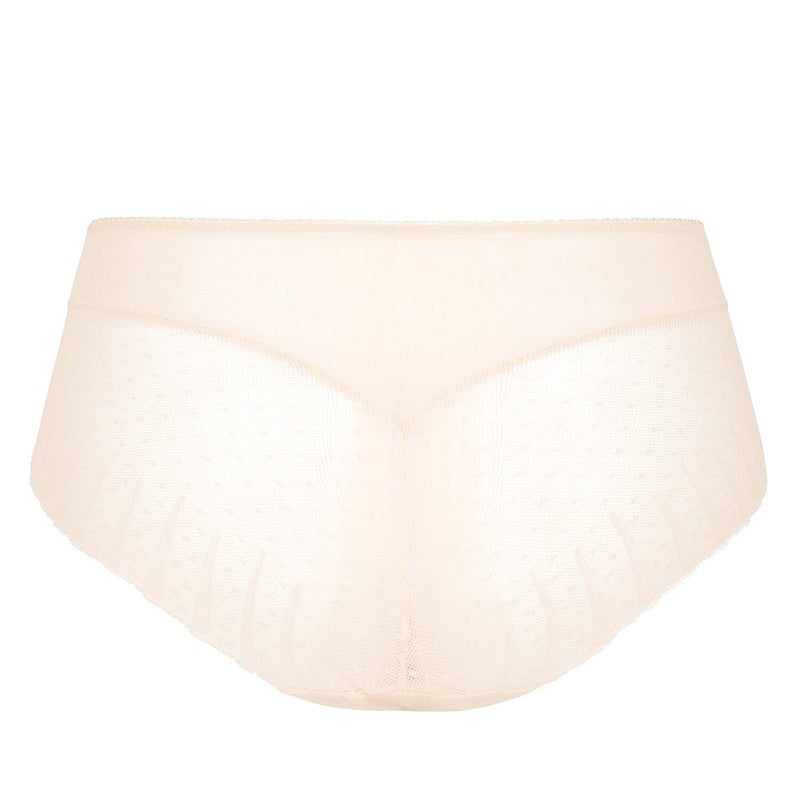Calcinha cintura alta Amour Nacre